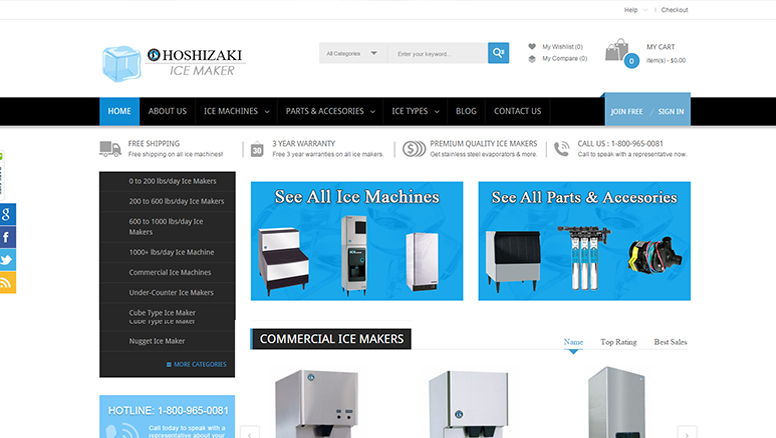 Buy Hoshizaki Ice Machines